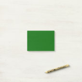 Weihnachts Grüne Farbe Post-it Klebezettel (Auf Schreibtisch)