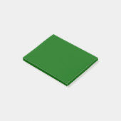 Weihnachts Grüne Farbe Post-it Klebezettel (angewinkelt)
