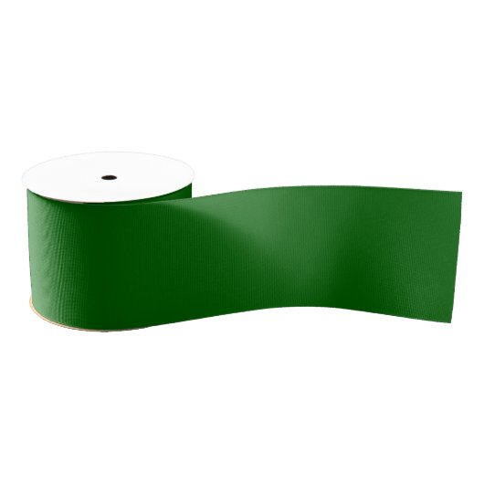 Weihnachts Grüne Farbe Ripsband (Spule)