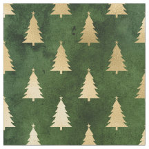 Weihnachts-Grüne Goldbäume