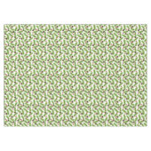 Weihnachts-Grüne Pine-Blätter, Cones & Red Berries Tischdecke (Vorderseite (Horizontal))