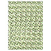 Weihnachts-Grüne Pine-Blätter, Cones & Red Berries Tischdecke (Vorderseite)