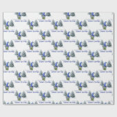 Weihnachts-Gruß der Saison Geschenkpapier (Flach)