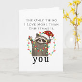 Weihnachts Gruß ich woll Ihnen glückliche wilde ra Karte (Gelbe Blume)