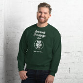 Weihnachts-Grüße-Business-Logo Slogan Weihnachten Sweatshirt
