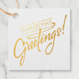 Weihnachts Grüße! Geschenkanhänger