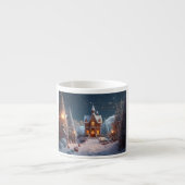 Weihnachts-Grüße Gingerbread Weihnachten Espressotasse (Vorderseite)