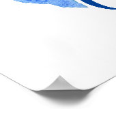 Weihnachts-Grüße Hellebore Weihnachten Blume Poster (Ecke)