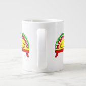 Weihnachts-Grüße Jumbo-Tasse (Rückseite)