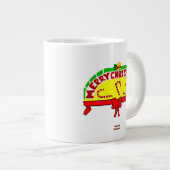 Weihnachts-Grüße Jumbo-Tasse (Vorderseite Rechts)