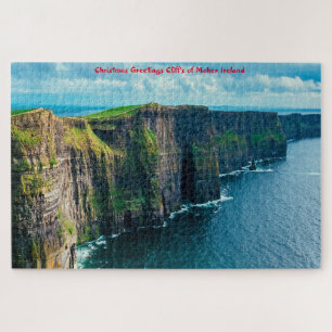 Weihnachts Grüße Kliff's von Moher Irland Puzzle