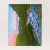 Weihnachts Grüße Lake Wanaka Neuseeland Puzzle (Vertikal)