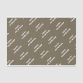 Weihnachts-Grüße Modern Seidenpapier