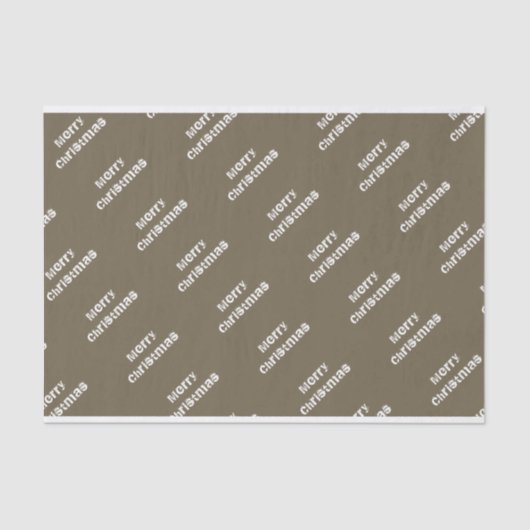 Weihnachts-Grüße Modern Seidenpapier (Vorderseite)