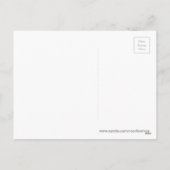 Weihnachts-Grüße Penguin Cartoon Holid Feiertagspostkarte (Rückseite)