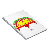 Weihnachts-Grüße Spiral Foto Notebook Notizblock (Rechte Seite)