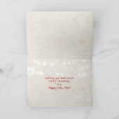 Weihnachts-Grüße-Sternenfisch Karte (Innenseite)