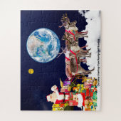 Weihnachts-Grüße von Opa und Oma Puzzle (Vertikal)