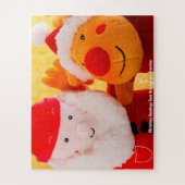 Weihnachts-Grüße von Opa und Oma Puzzle (Vertikal)