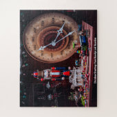 Weihnachts-Grüße von Opa und Oma Puzzle (Vertikal)