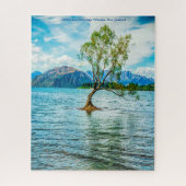 Weihnachts Grüße Wanaka Neuseeland Puzzle (Vertikal)