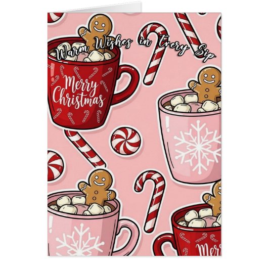 Weihnachts-Grußkarte (Vorne)