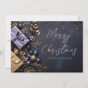 Weihnachts-Grußkarte Einladung