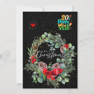 Weihnachts-Grußkarte Feiertagskarte