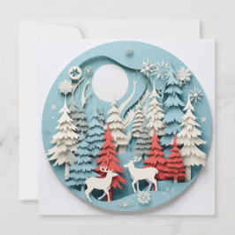 Weihnachts-Grußkarte Feiertagskarte