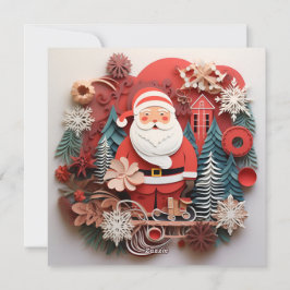 Weihnachts-Grußkarte Feiertagskarte