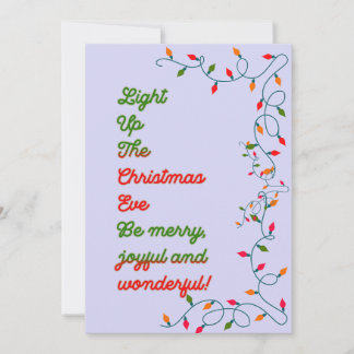 Weihnachts-Grußkarte Feiertagskarte