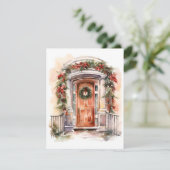 Weihnachts-Grußkarte Feiertagskarte (Stehend Vorderseite)