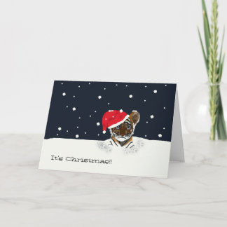 Weihnachts-Grußkarte Feiertagskarte