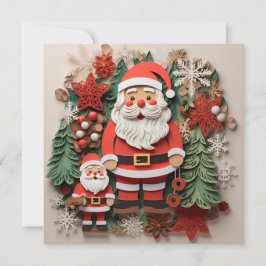 Weihnachts-Grußkarte Feiertagskarte