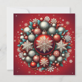 Weihnachts-Grußkarte! Feiertagskarte