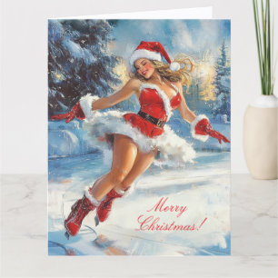 Weihnachts-Grußkarte. Karte