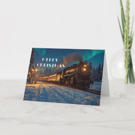 Weihnachts-Grußkarte - Merry Chri Feiertagskarte