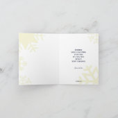 Weihnachts Grußkarte mit Elche. Feiertagskarte (Innenseite)