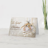 Weihnachts-Grußkarte - Musikthema Feiertagskarte (Vorderseite)