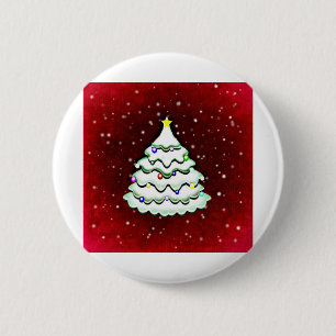 Weihnachts-Grußkarte Weihnachtsgrüße Button