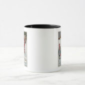 Weihnachts-GrußWeihnachten Gespräch mit Kindern Tasse (Zentrum)