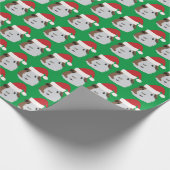 Weihnachts-Guinea Geschenkpapier (Ecke)