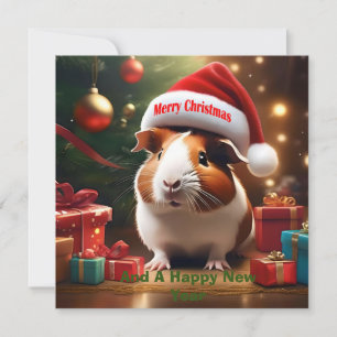 Weihnachts-Guinea Pig Greeting