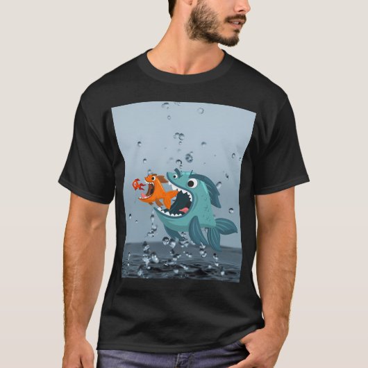 Weihnachts-Gürtel-Kisvogel T-Shirt (Vorderseite)