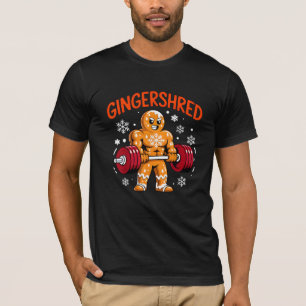 Weihnachts-Gym-Gebäck Lustiger Workout-Urlaub  T-Shirt