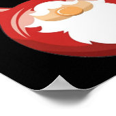 Weihnachts-Gymnastik-Workout Gnome Kettlebell-Weih Poster (Ecke)