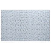 Weihnachts-Haie & Schneeflocken auf Hellblau Stoff (Yard (91,4 cm))