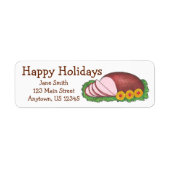 Weihnachts-Ham Happy Holidays Feinschmecker Addres (Vorne)