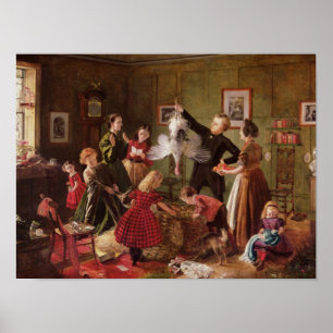 Weihnachts-Hampe Poster