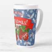 Weihnachts-Handschuhe Milchtasse (Rechte Ecke)